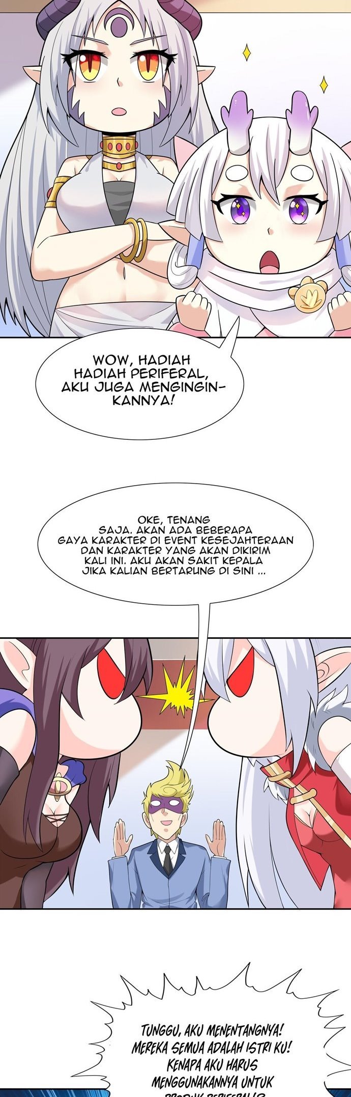 My Harem Is Entirely Female Demon Villains Chapter 32 Gambar 45