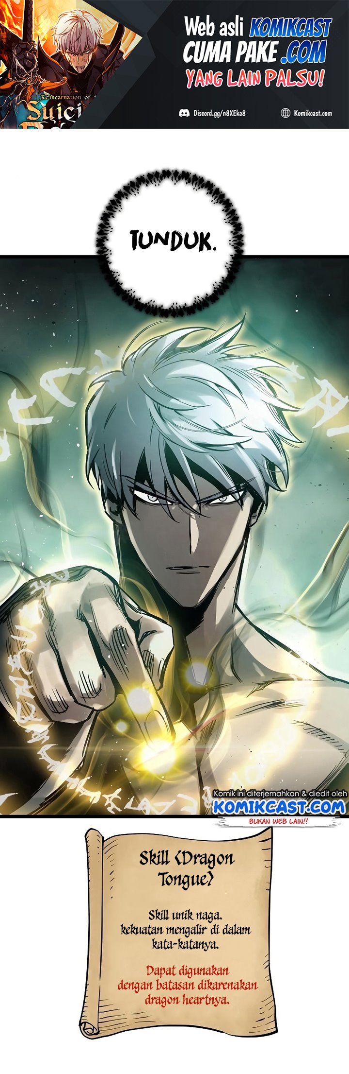 Baca Manhwa Reincarnation of the Suicidal Battle God Chapter 34 Gambar 2
