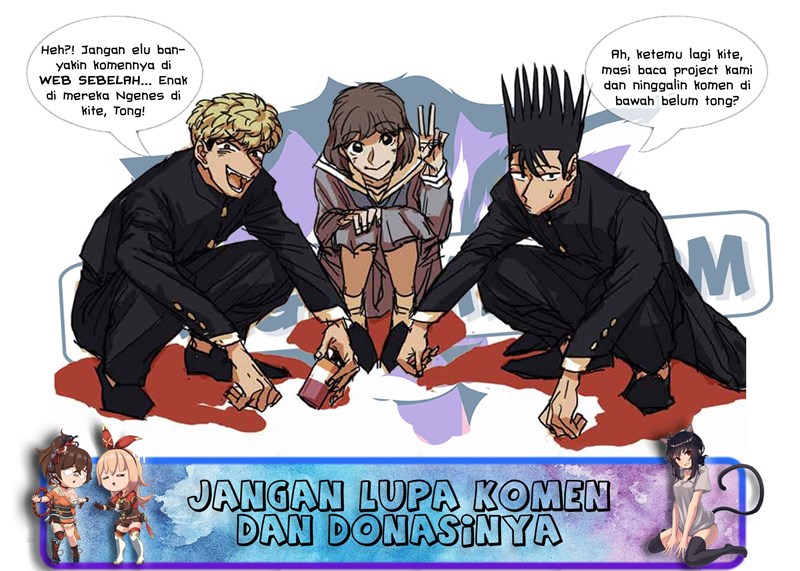 Danshi Koukousei no Nichijou Chapter 81.13 Gambar 7