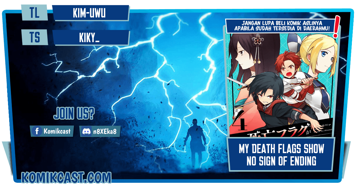 Komik My Death Flags Show No Sign of Ending Chapter 39 gambar nomor 1