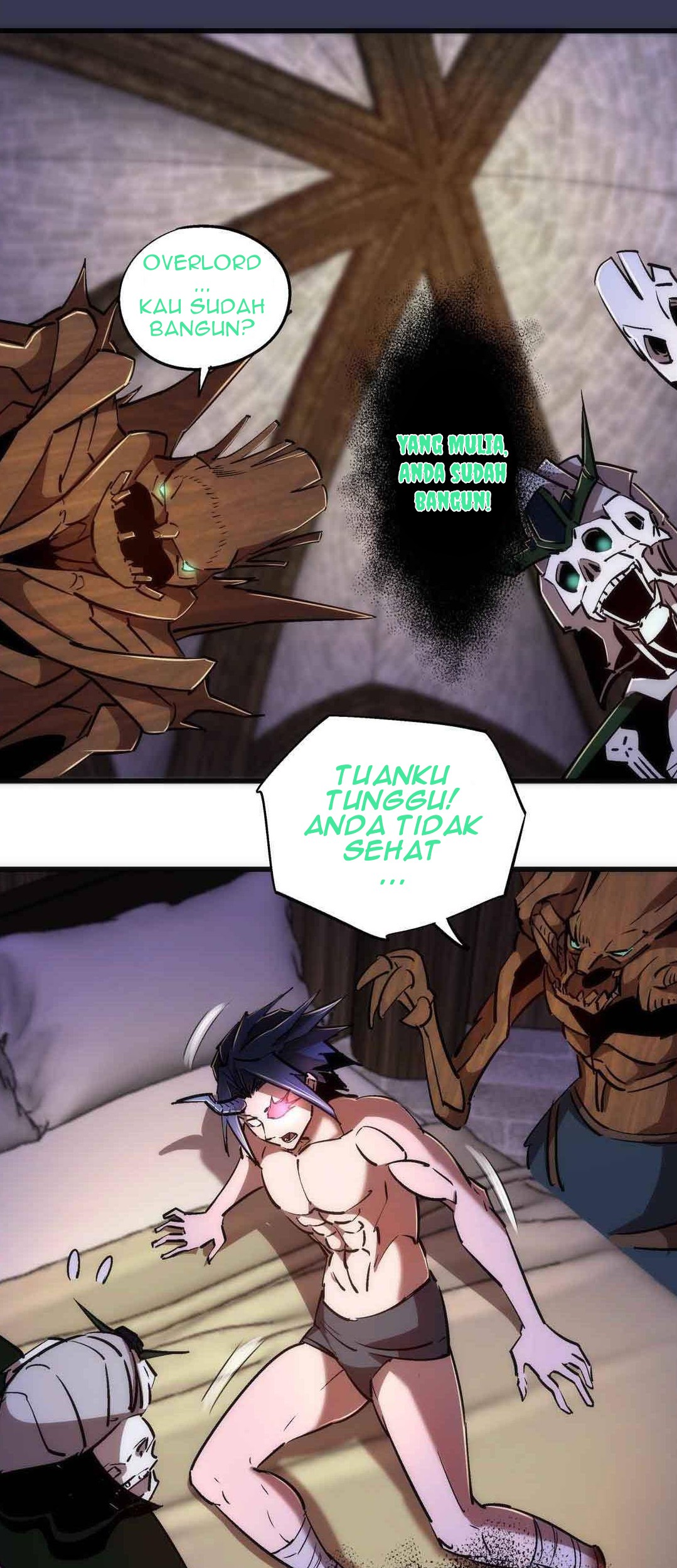 I’m Not The Overlord Chapter 76 Gambar 36