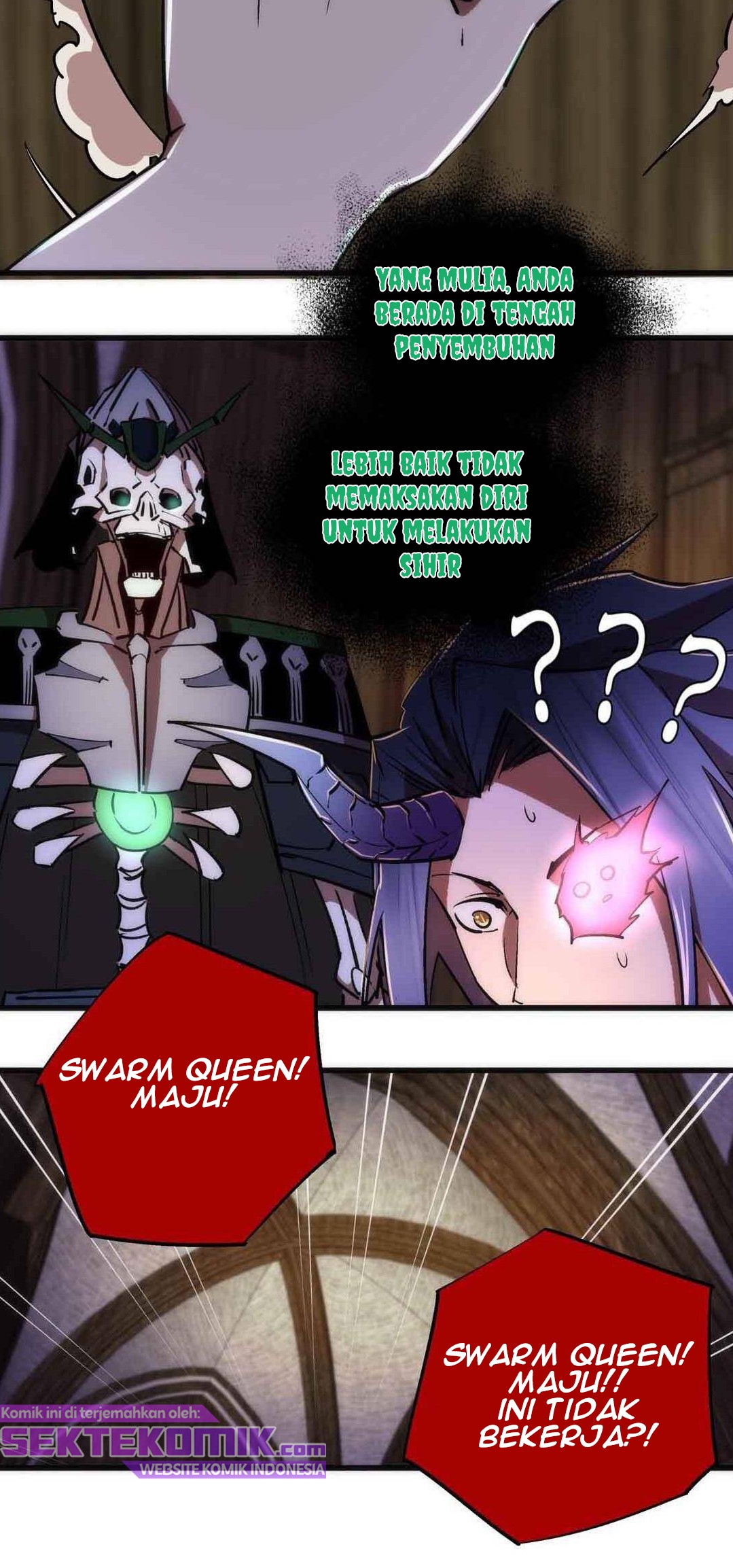 I’m Not The Overlord Chapter 76 Gambar 43