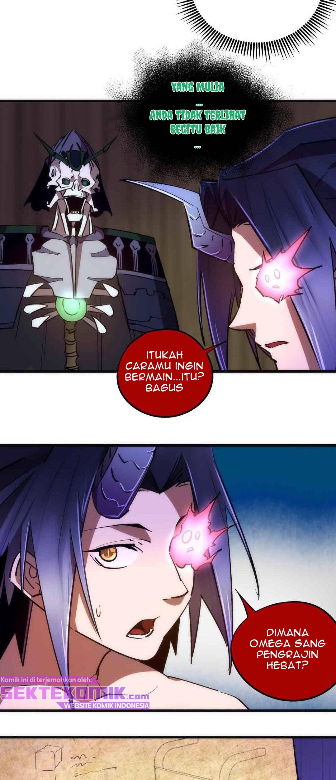 I’m Not The Overlord Chapter 76 Gambar 45