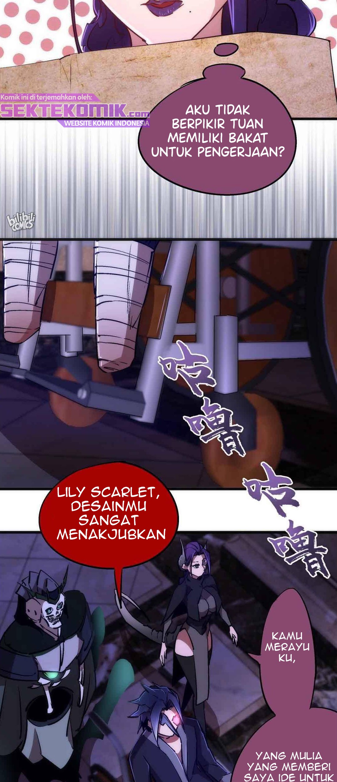 I’m Not The Overlord Chapter 76 Gambar 48