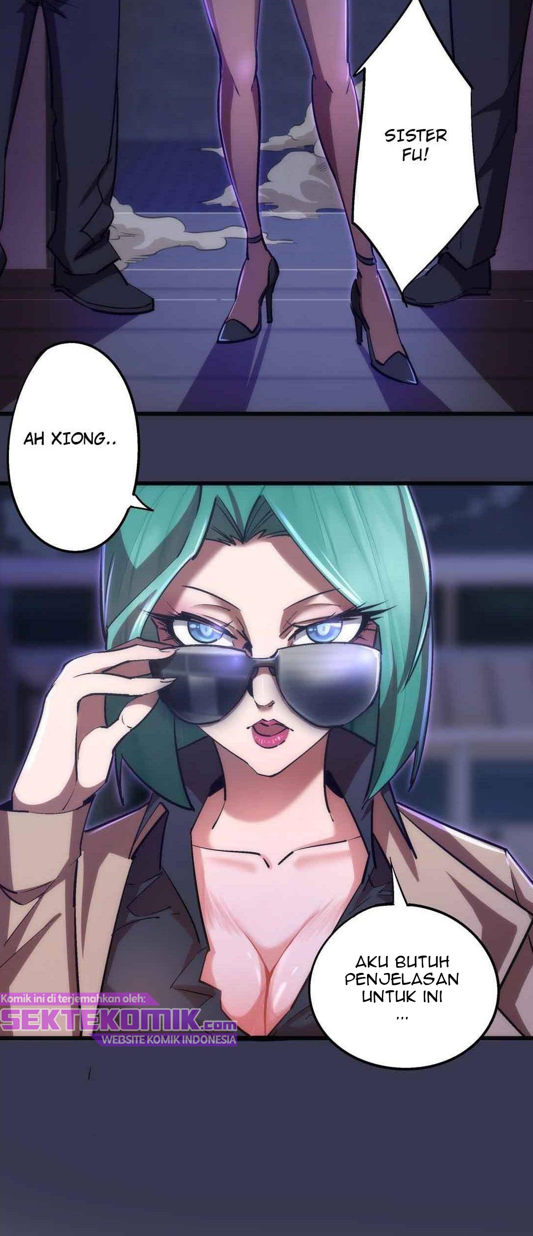 I’m Not The Overlord Chapter 75 Gambar 56