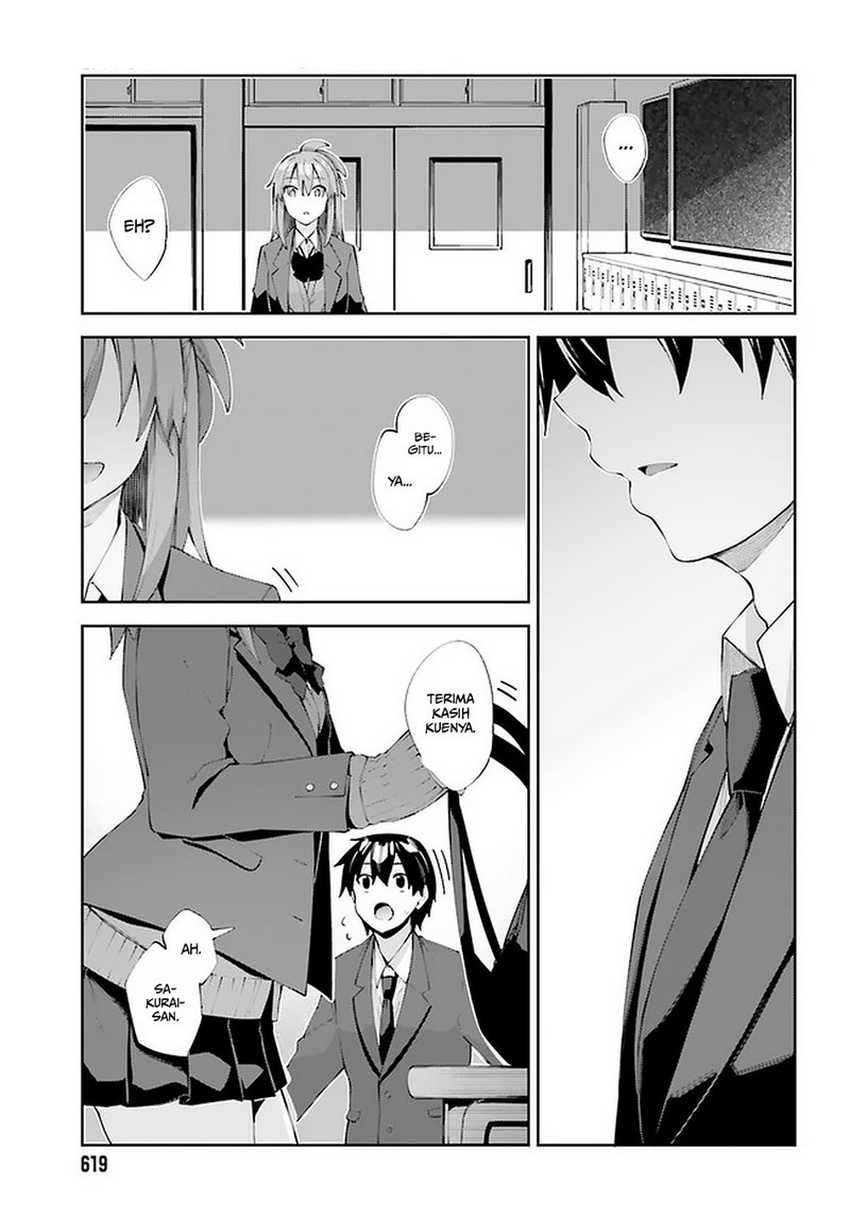 Sakurai-san Wants To Be Noticed Chapter 24 Gambar 20