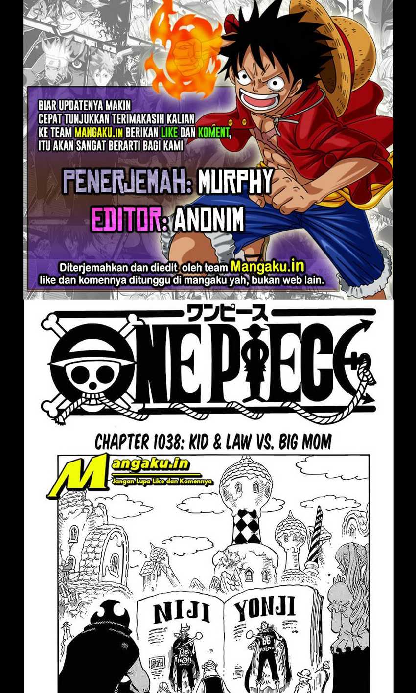 Baca Komik One Piece Chapter 1038 Gambar 1