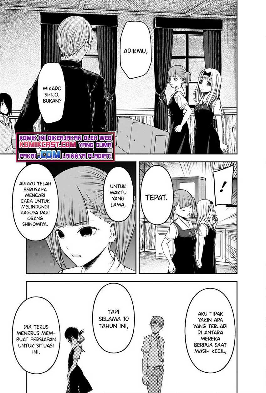 Kaguya-sama wa Kokurasetai – Tensai-tachi no Renai Zunousen Chapter 251 Gambar 8