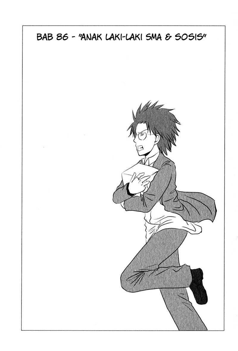 Baca Manga Danshi Koukousei no Nichijou Chapter 86 Gambar 2