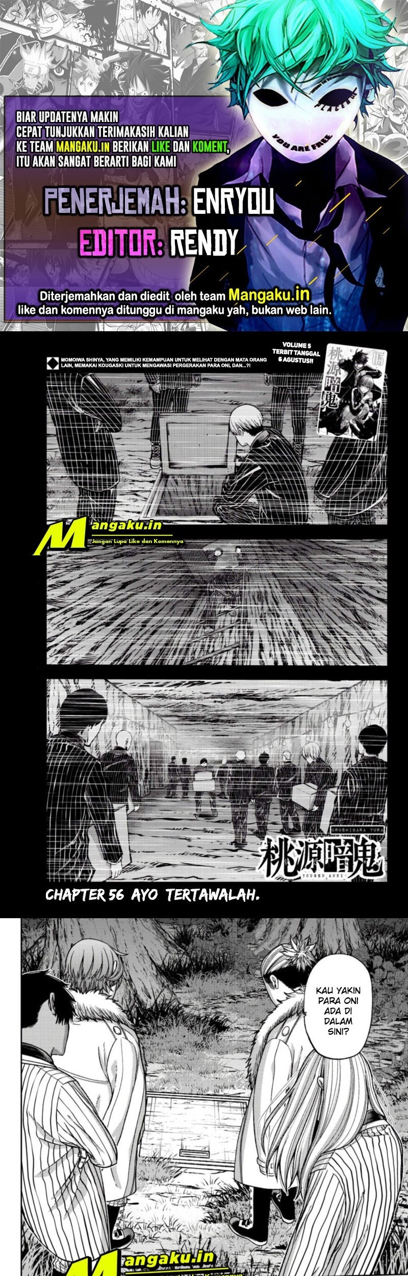 Baca Komik Tougen Anki Chapter 56 Gambar 1