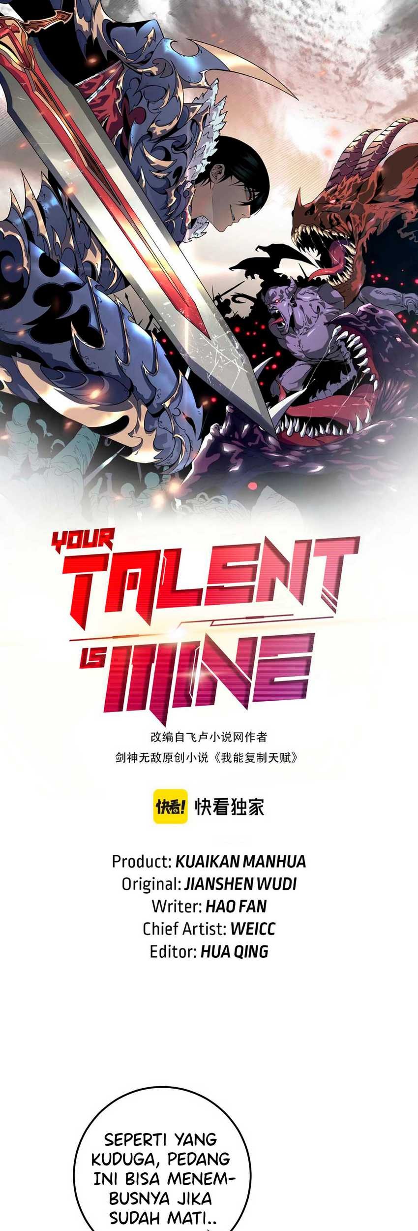 Baca Manhua Your Talent is Mine Chapter 22 Gambar 2