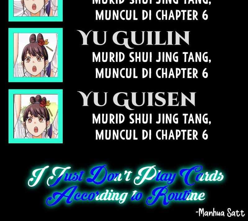 I Just Don’t Play the Card According to the Routine Chapter 18 Gambar 77