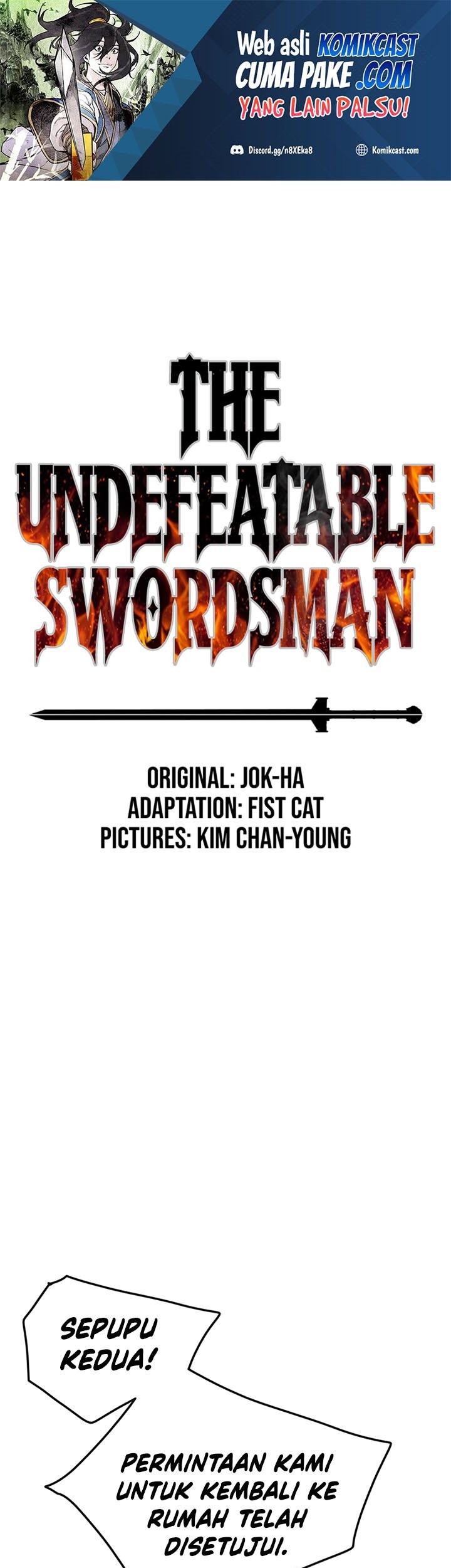 Baca Manhwa The Undefeatable Swordsman Chapter 100 Gambar 2