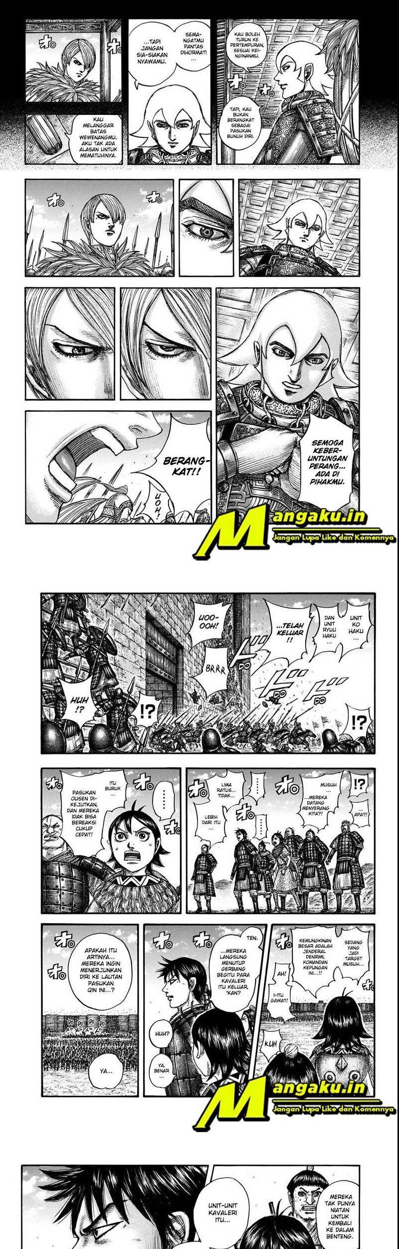 Kingdom Chapter 706 Gambar 3