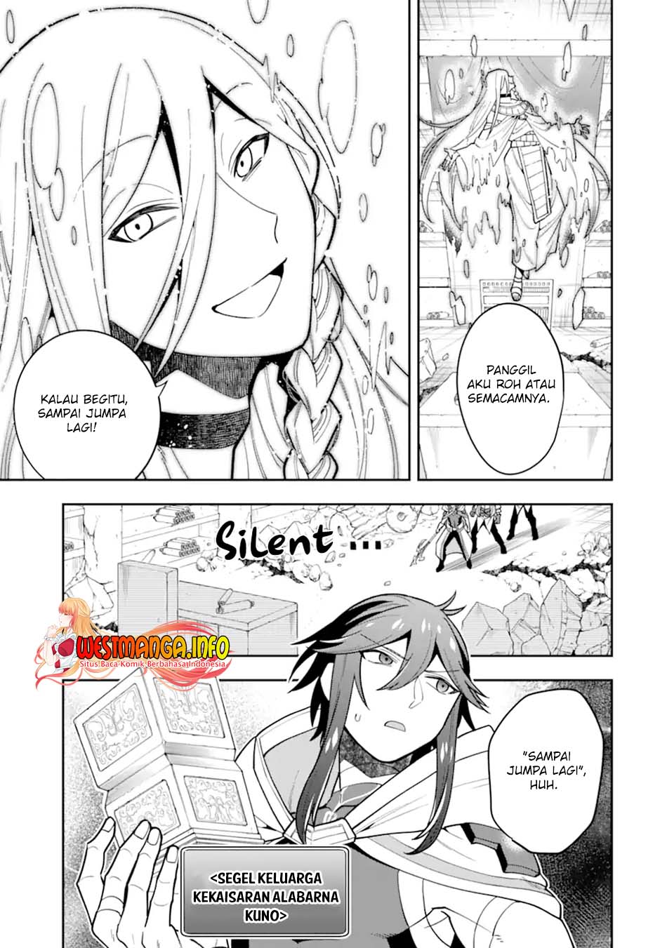 Kouryakuhon o Kushi Suru Saikyou no Mahoutsukai ~”meirei sa sero” to wa Iwa Senai Oreryuu Mao Tobatsu Saizen Ruuto ~ Chapter 28 Gambar 18