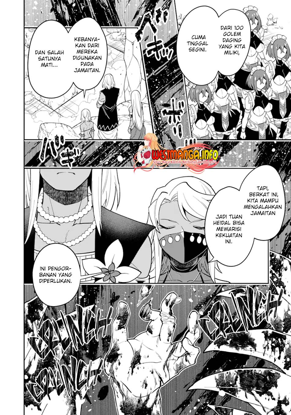 Kouryakuhon o Kushi Suru Saikyou no Mahoutsukai ~”meirei sa sero” to wa Iwa Senai Oreryuu Mao Tobatsu Saizen Ruuto ~ Chapter 28 Gambar 28