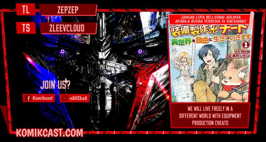 Baca Komik I will Live Freely in Another World with Equipment Manufacturing Cheat Chapter 16.2 Gambar 1
