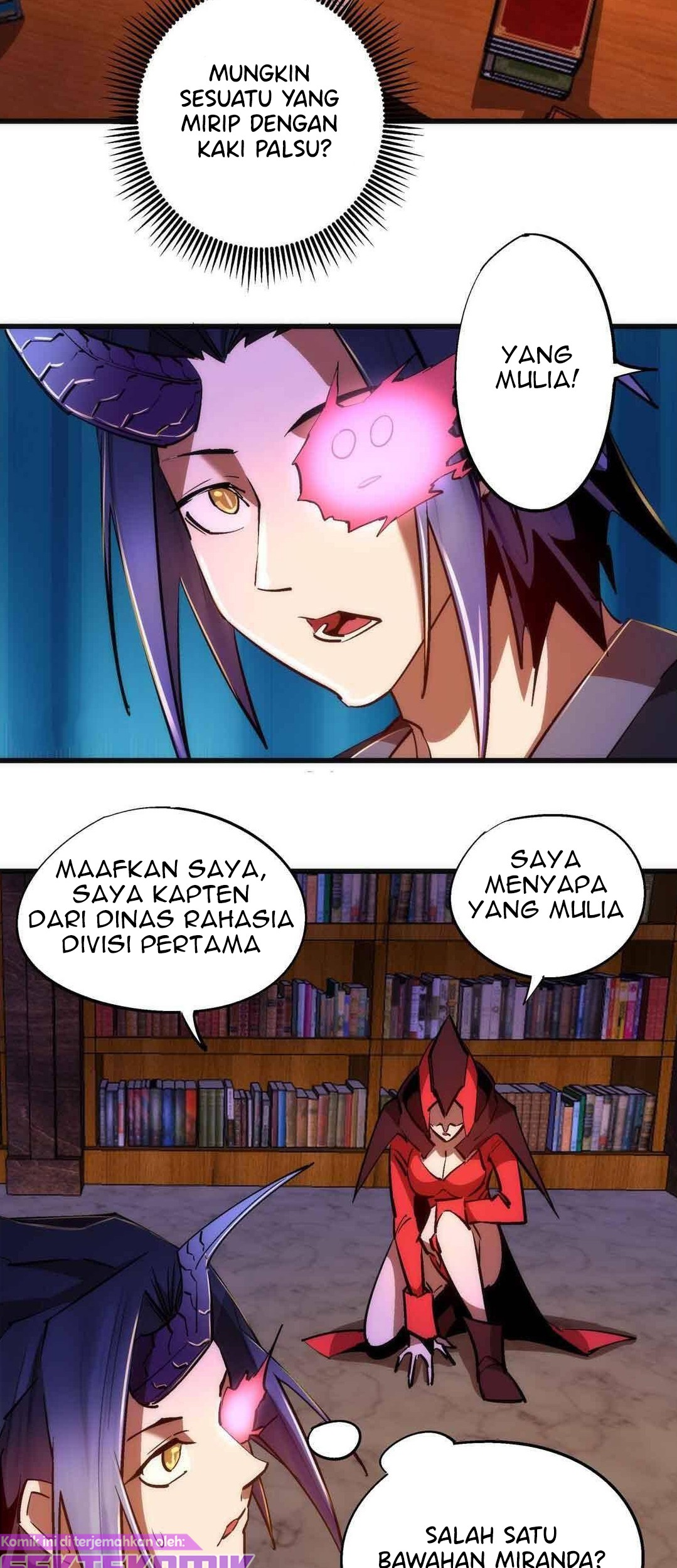 I’m Not The Overlord Chapter 77 Gambar 25