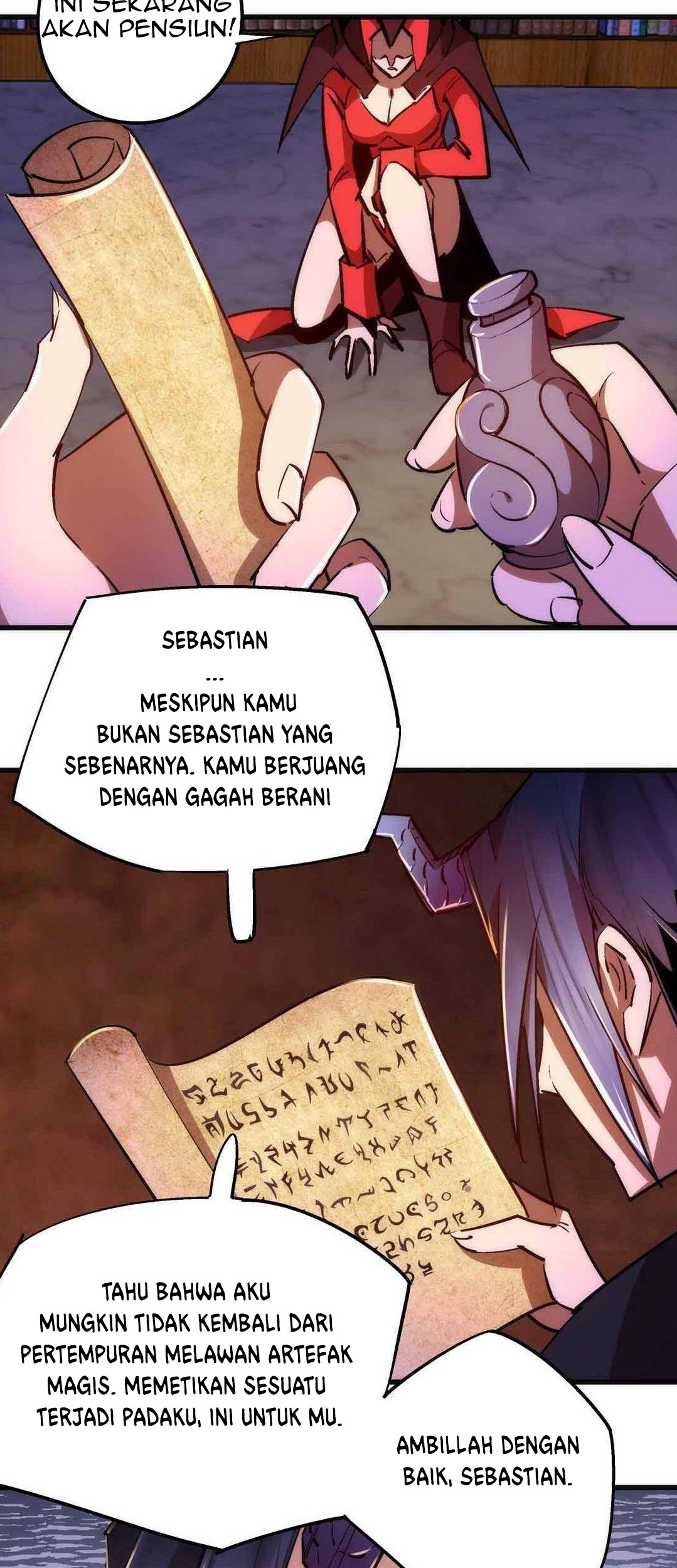 I’m Not The Overlord Chapter 77 Gambar 28