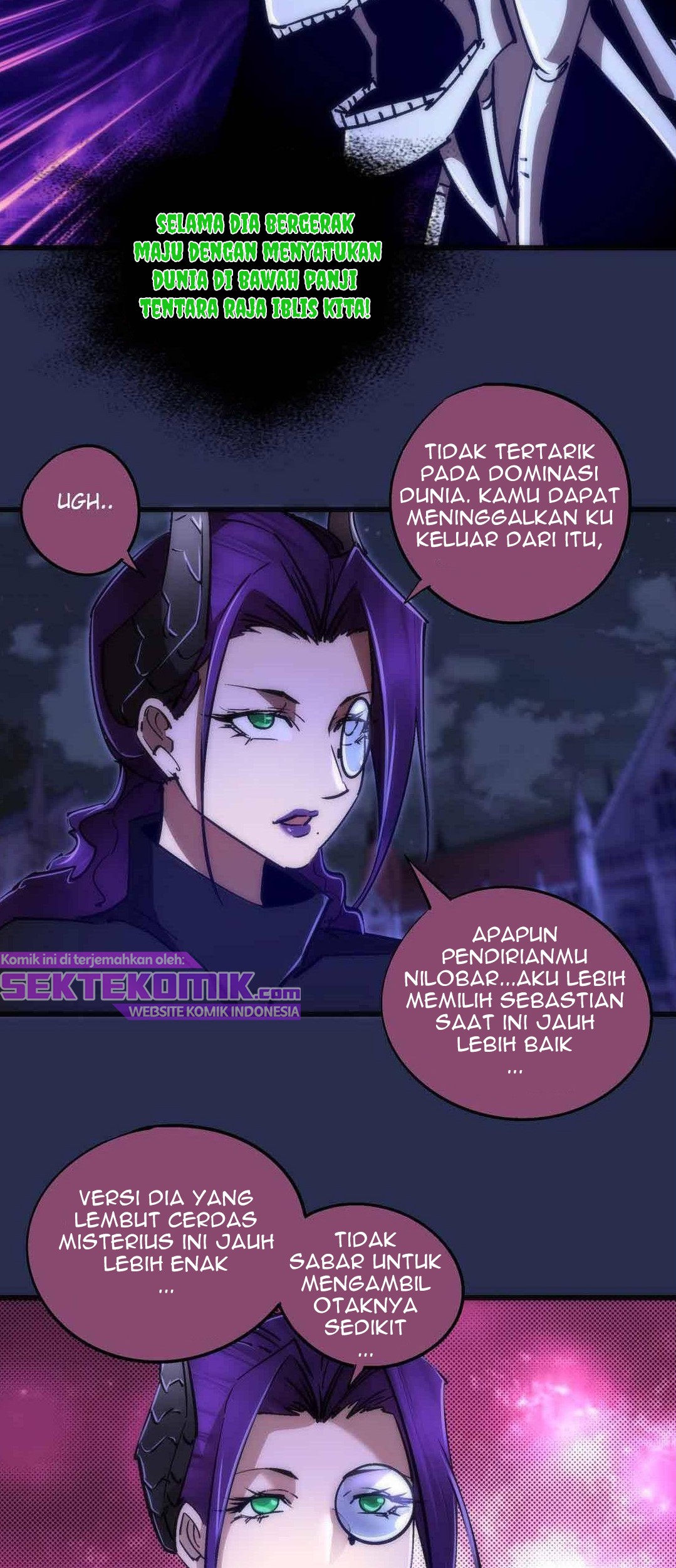 I’m Not The Overlord Chapter 77 Gambar 45