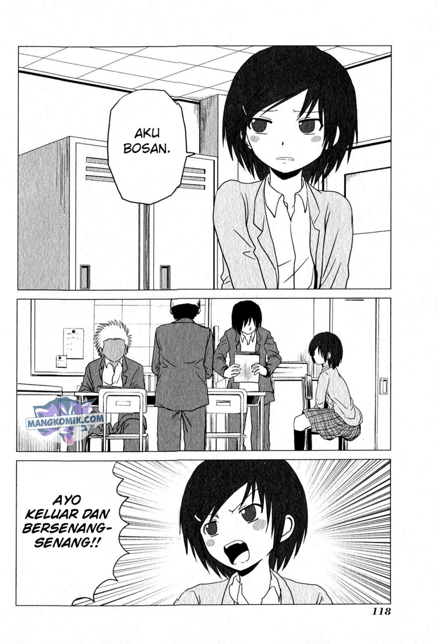 Danshi Koukousei no Nichijou Chapter 94.2 Gambar 3