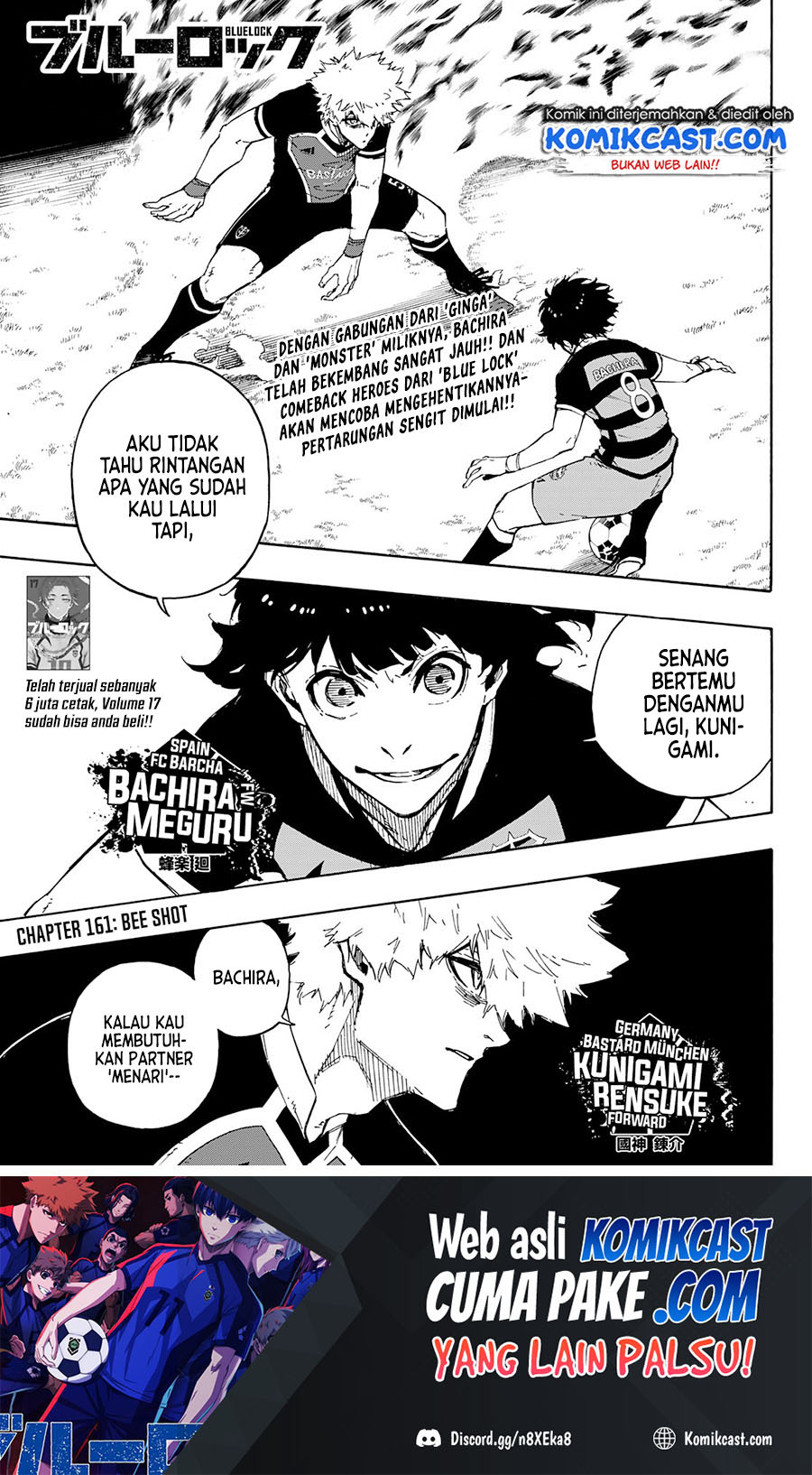 Baca Manga Blue Lock Chapter 161 Gambar 2