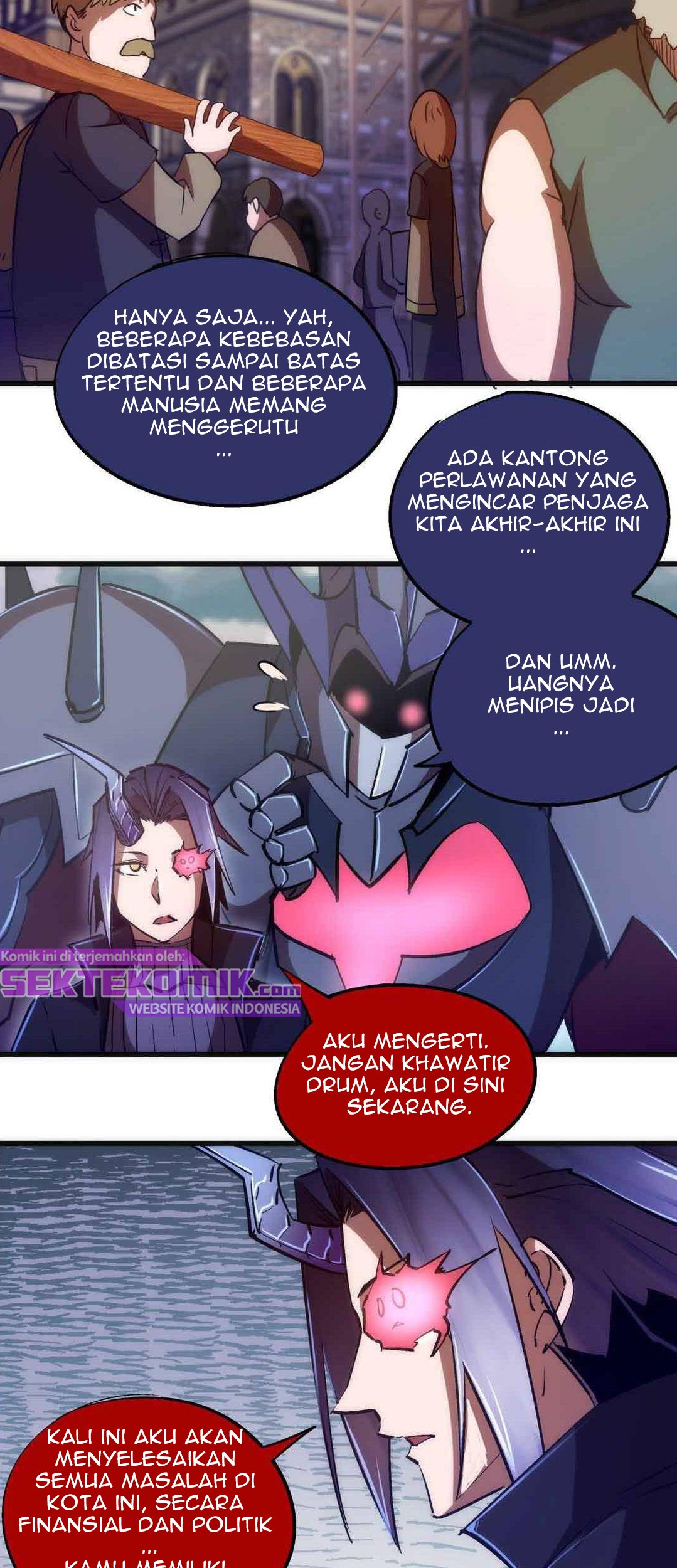 I’m Not The Overlord Chapter 78 Gambar 53
