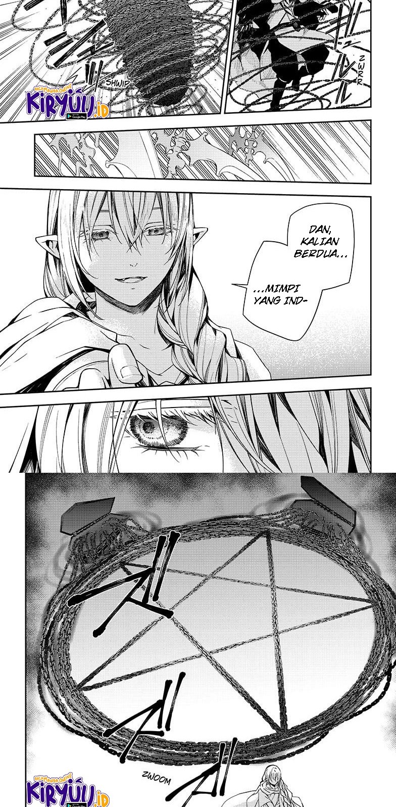 Owari no Seraph Chapter 107 Gambar 14