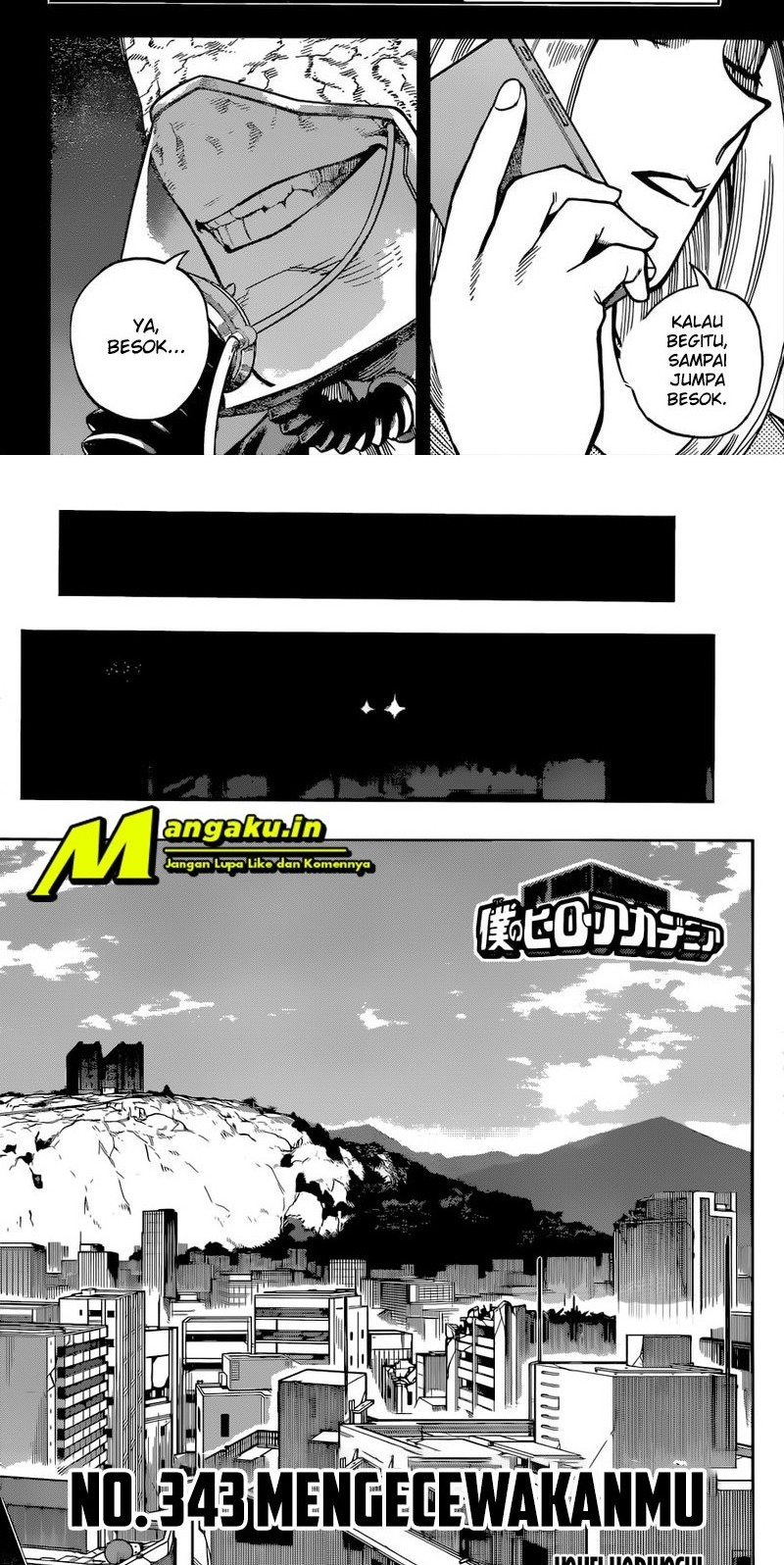 Baca Manga Boku no Hero Academia Chapter 343 Gambar 2