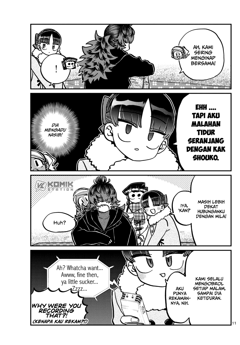 Komi-san wa Komyushou Desu Chapter 284 Gambar 13