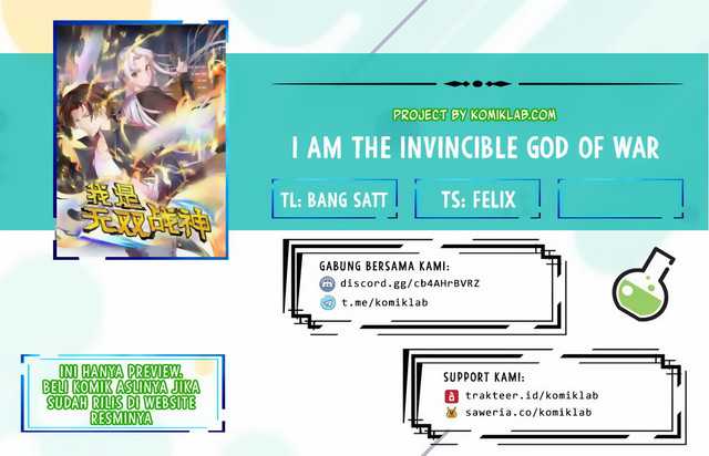Baca Komik I Am the Invincible God of War Chapter 29 Gambar 1