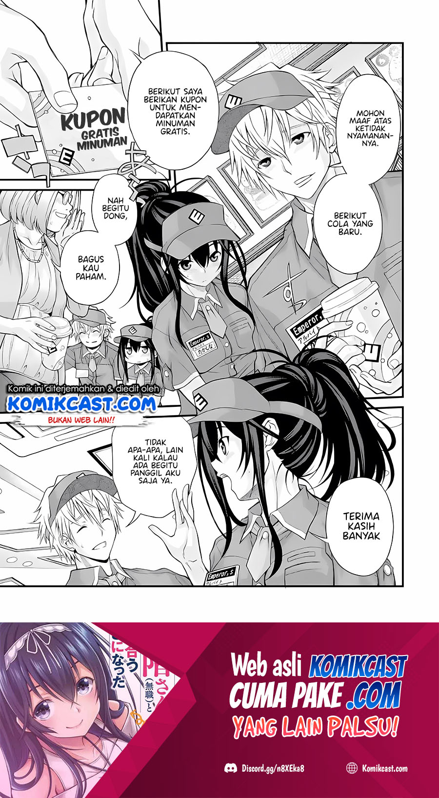 Baca Manga Kirei na Kurokami no Takashina-san (Mushoku) to Tsukiau Koto ni Natta Chapter 10.2 Gambar 2