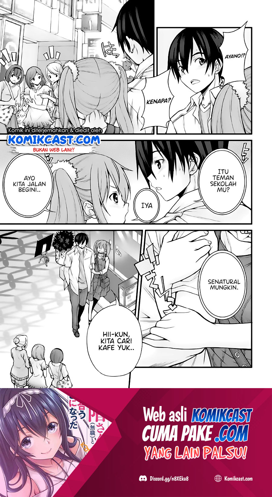 Baca Manga Kirei na Kurokami no Takashina-san (Mushoku) to Tsukiau Koto ni Natta Chapter 09.2 Gambar 2
