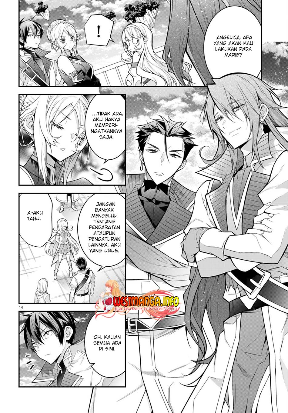 Otome Game Sekai wa Mob ni Kibishii Sekai Desu Chapter 40 Gambar 17