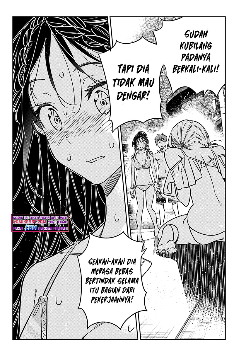 Kanojo Okarishimasu Chapter 222 Gambar 15