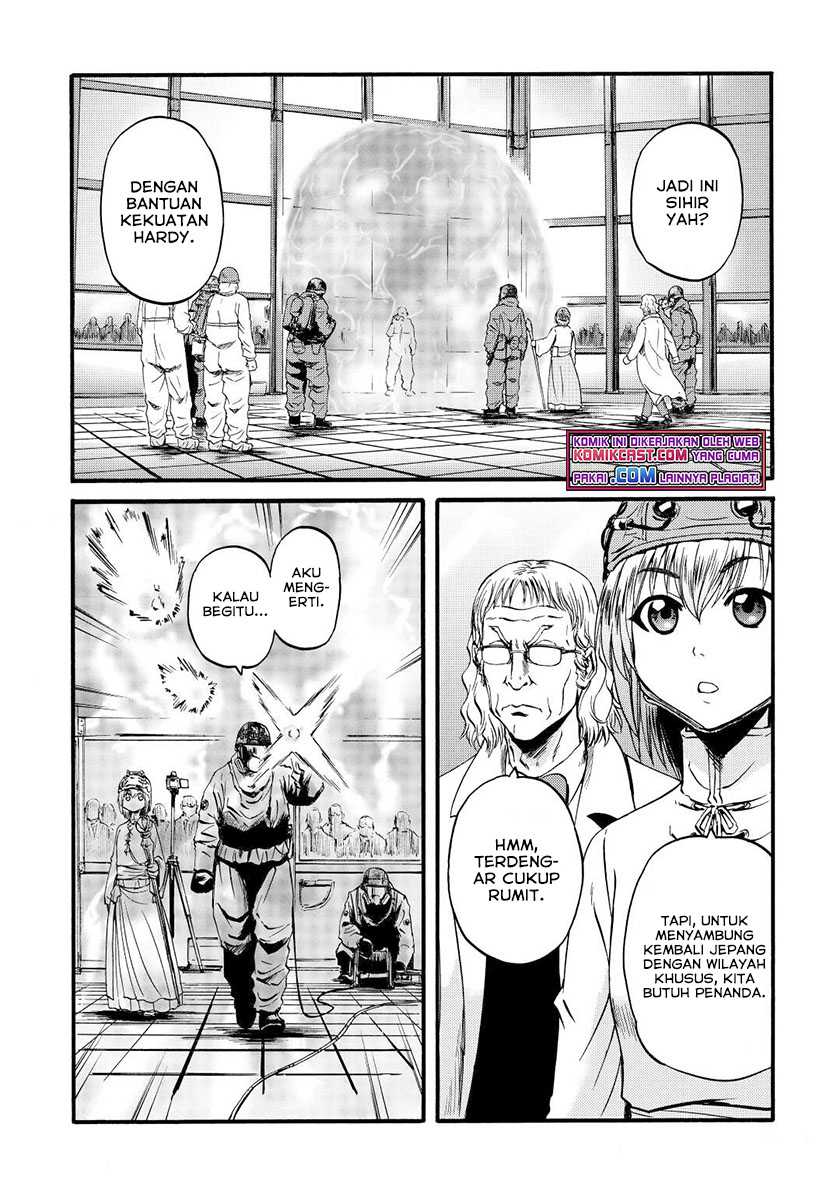 Gate – Jietai Kare no Chi nite Kaku Tatakeri Chapter 106 Gambar 9