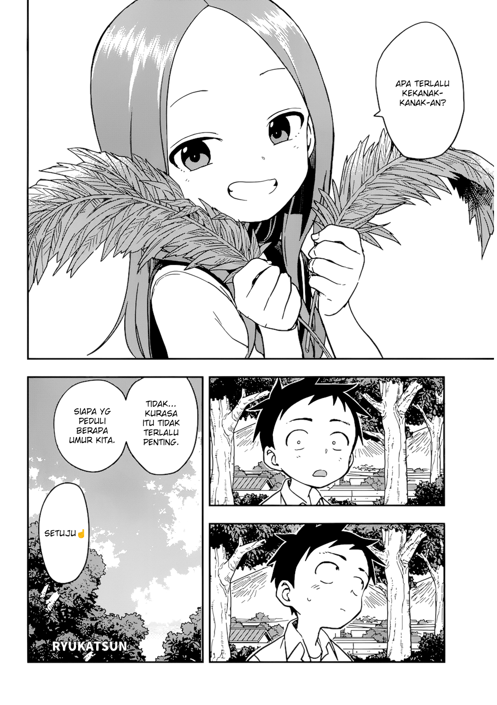 Karakai Jouzu no Takagi-san Chapter 149 Gambar 15