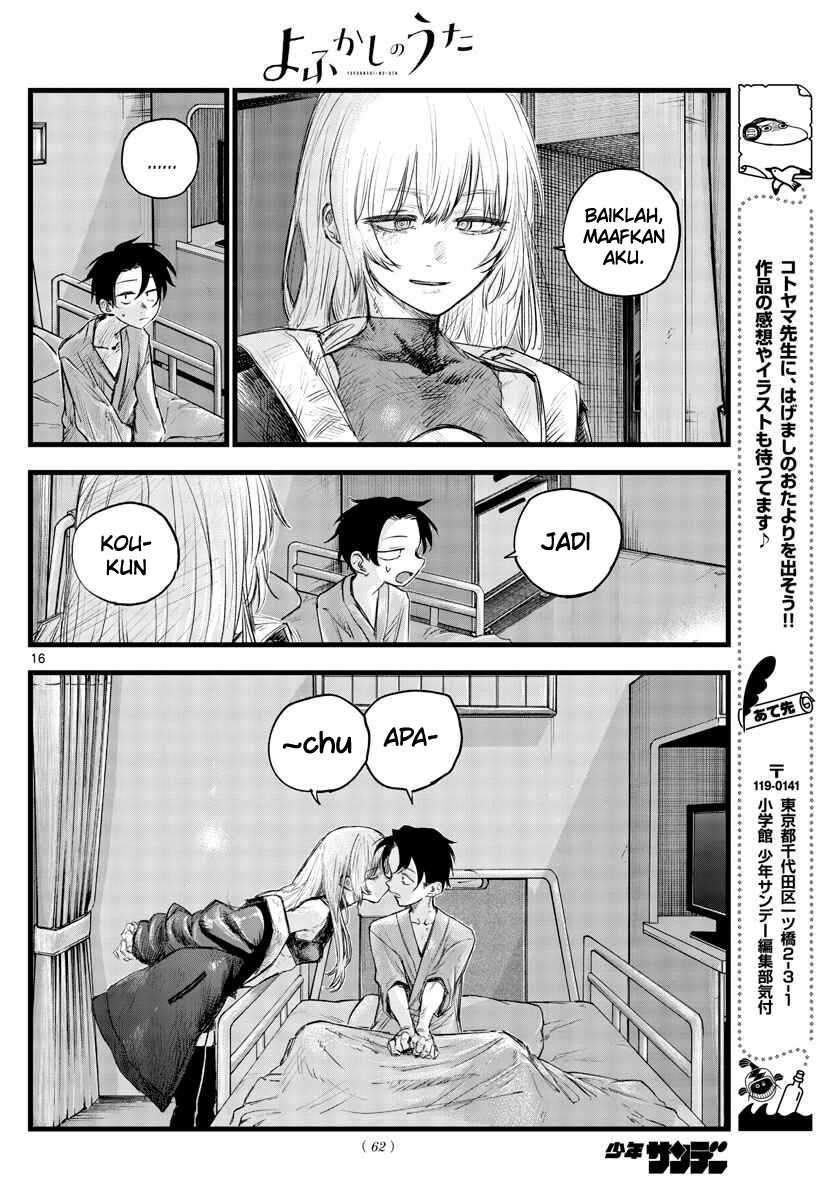 Yofukashi no Uta Chapter 94 Gambar 18