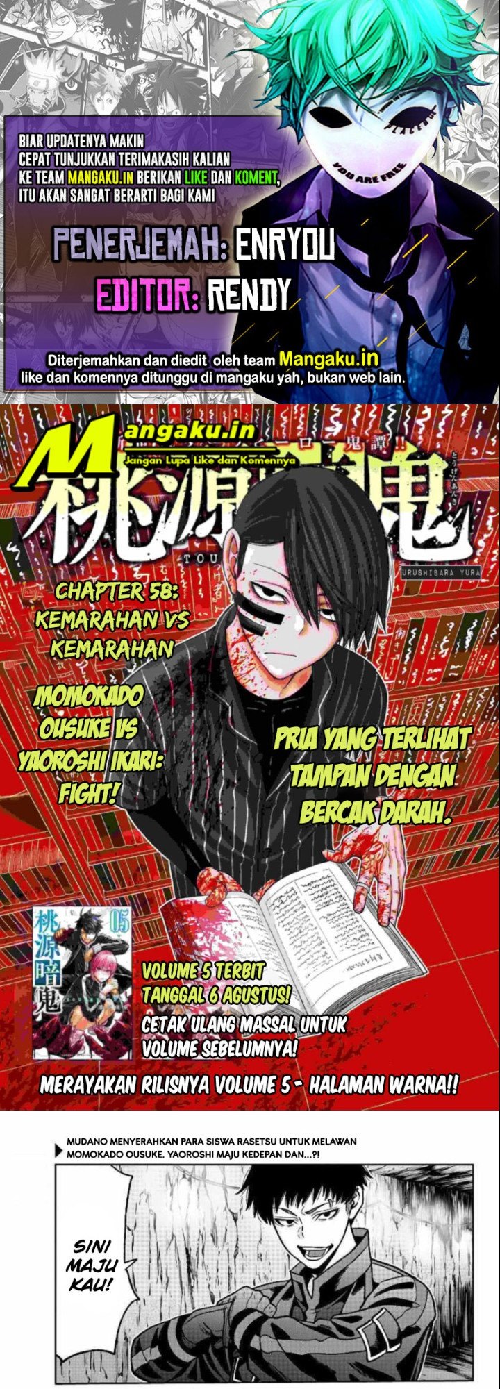 Baca Komik Tougen Anki Chapter 58 Gambar 1