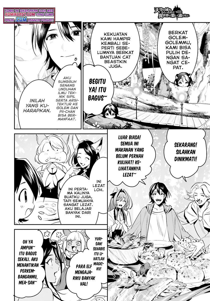 Tenkuu no Shiro o Moratta no de Isekai de Tanoshiku Asobitai Chapter 28 Gambar 7