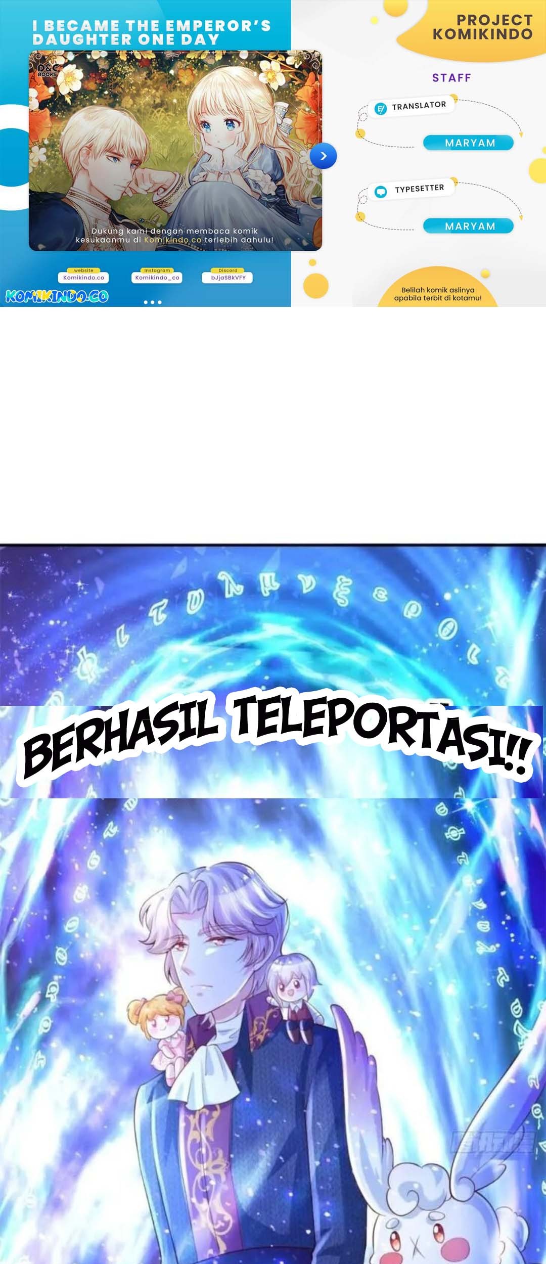 Komik I Became The Emperor’s Daughter One Day Chapter 141 gambar nomor 1