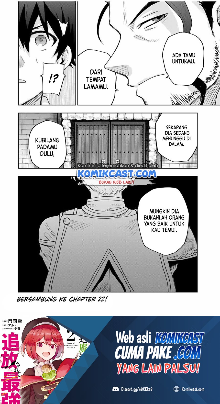 A Court Magician, Who Was Focused On Supportive Magic Because His Allies Were Too Weak, Aims To Become The Strongest After Being Banished Chapter 21 Gambar 17