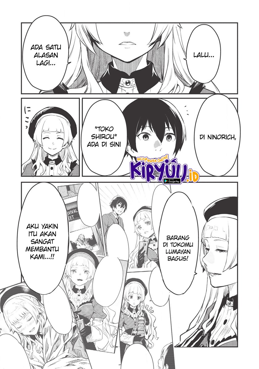 Itsu Demo Jitaku ni Kaereru Ore wa, Isekai de Gyoushoujin o Hajimemashita Chapter 17 Gambar 10