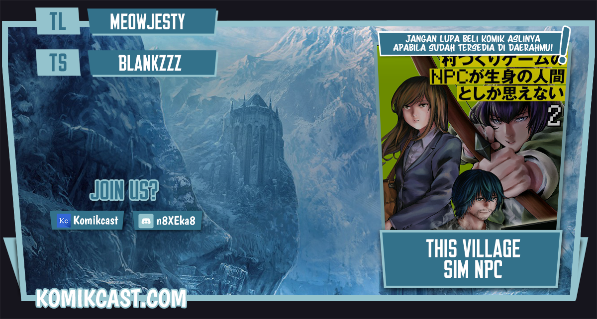 Baca Komik This Village Sim NPC Could Only Be Human Chapter 17.2 Gambar 1