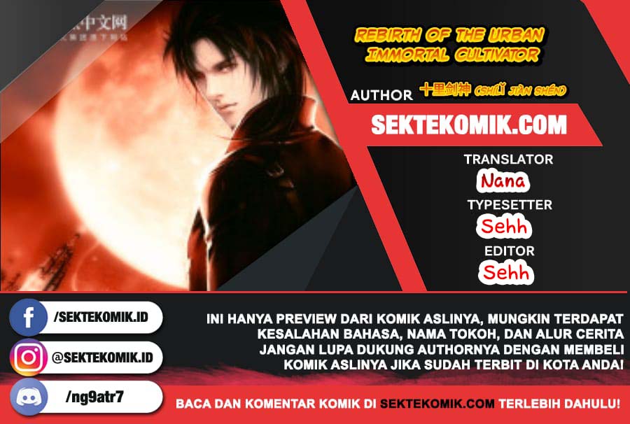 Baca Komik Rebirth Of The Urban Immortal Cultivator Chapter 721 Gambar 1