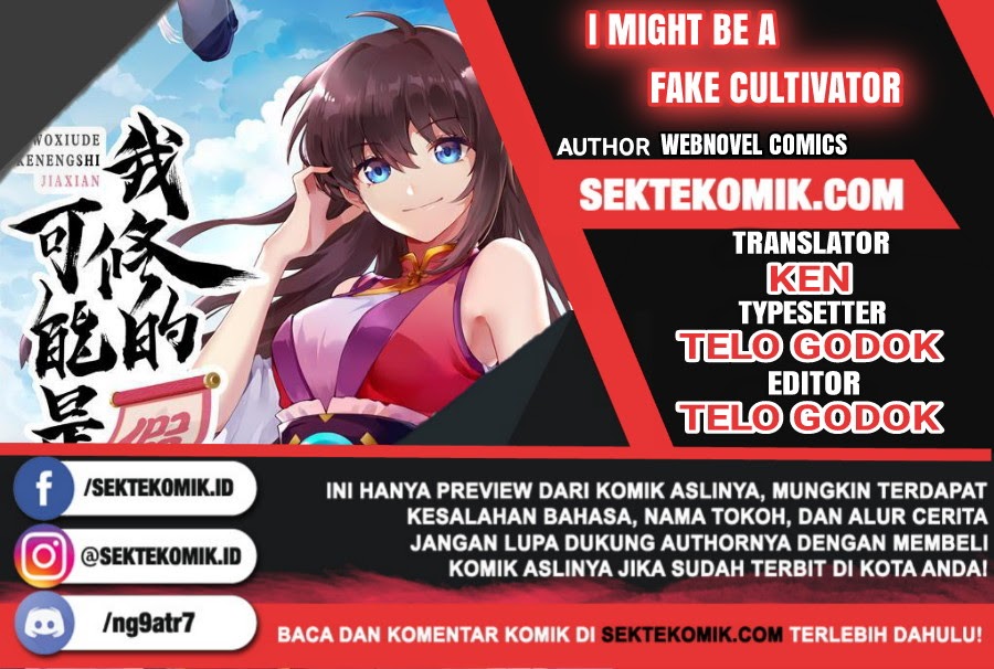 Komik I Might Be A Fake Cultivator Chapter 114 gambar nomor 1
