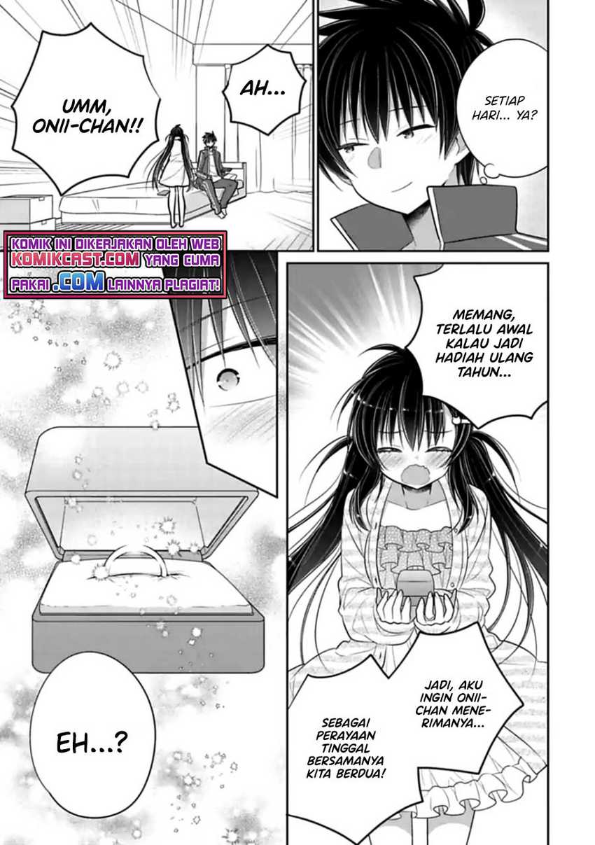 Siscon Ani to Brocon Imouto ga Shoujiki ni Nattara Chapter 48 Gambar 8
