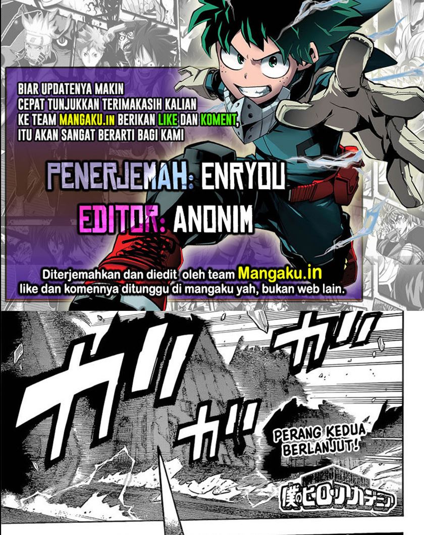 Baca Komik Boku no Hero Academia Chapter 345 Gambar 1