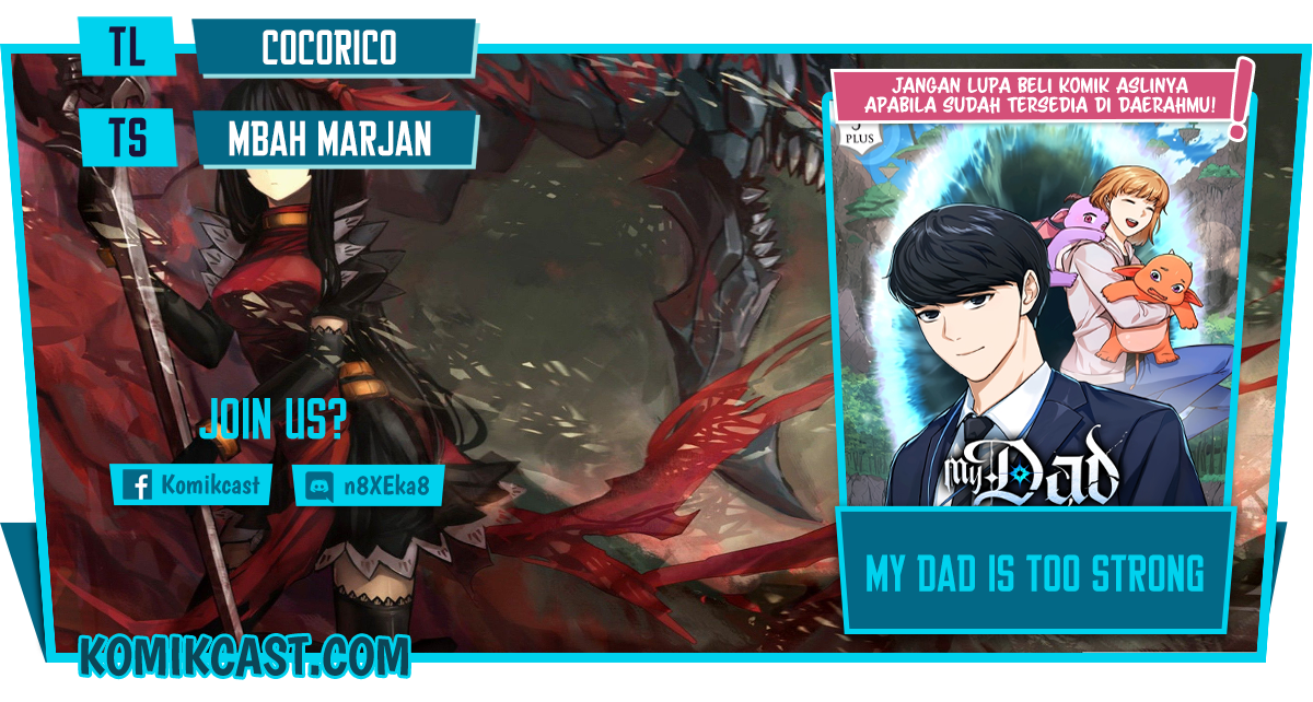 Baca Komik My Dad Is Too Strong Chapter 70 Gambar 1