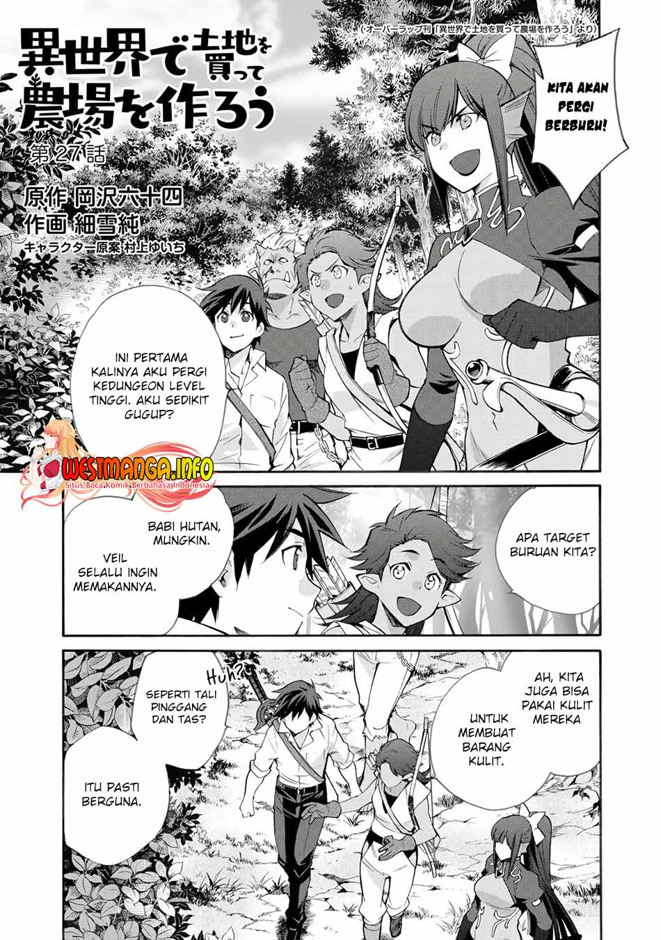 Baca Isekai de Tochi o Katte Noujou o Tsukurou Chapter 27 Gambar 2
